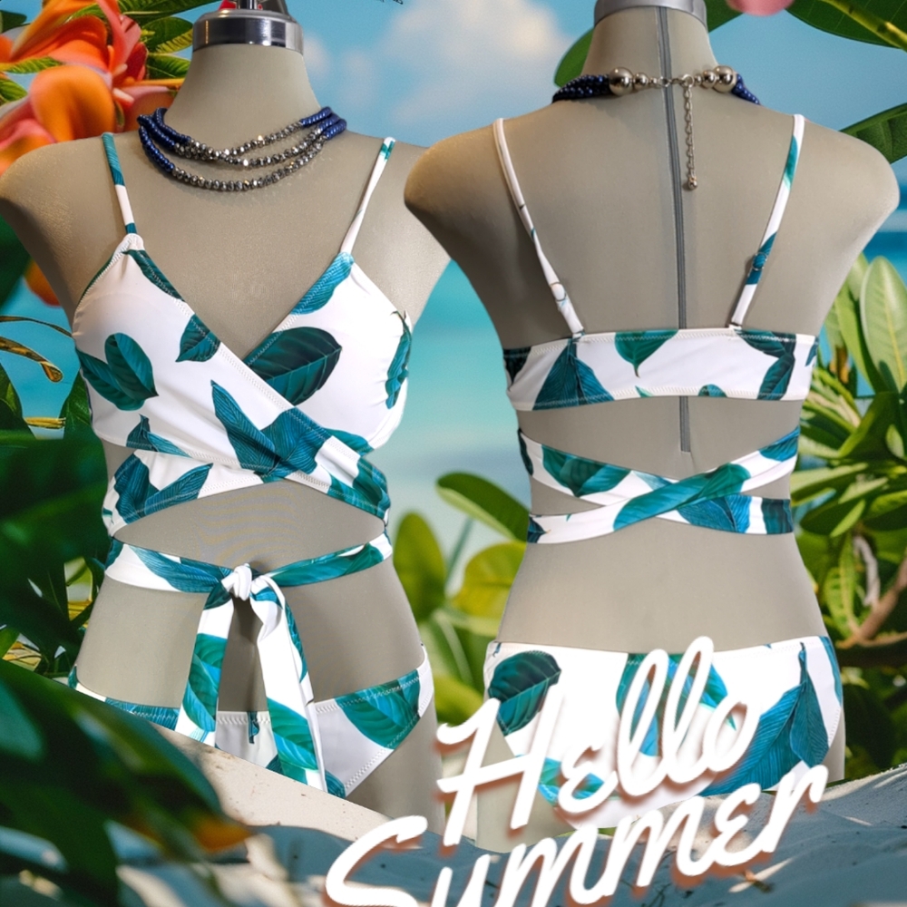 Lut Designer 2 pieces Bikini Swimming Set Size M